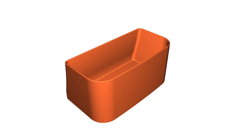De'Longhi Floating Water Tray – For EABI66, ESAM04, Magnificent & Primadonna – Red, 1-Pack, Lightweight Plastic