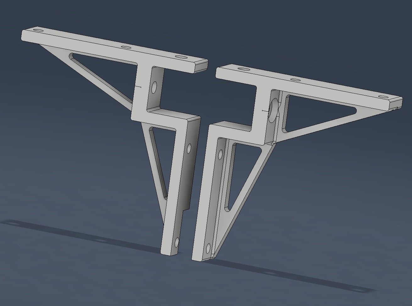 Annex K3 dual UHP mount