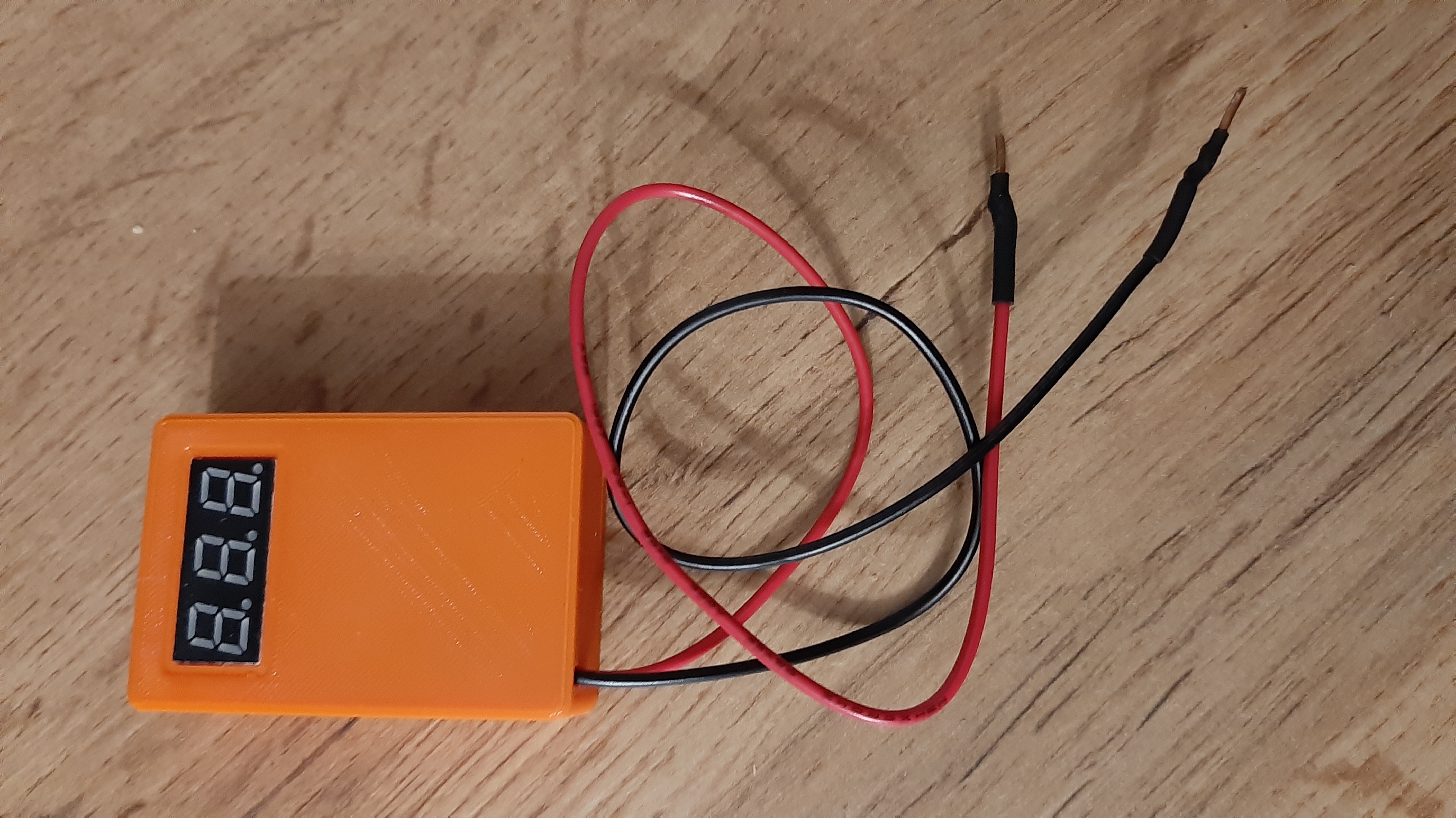 Miniatura 2 do modelo 3D Mini voltmeter