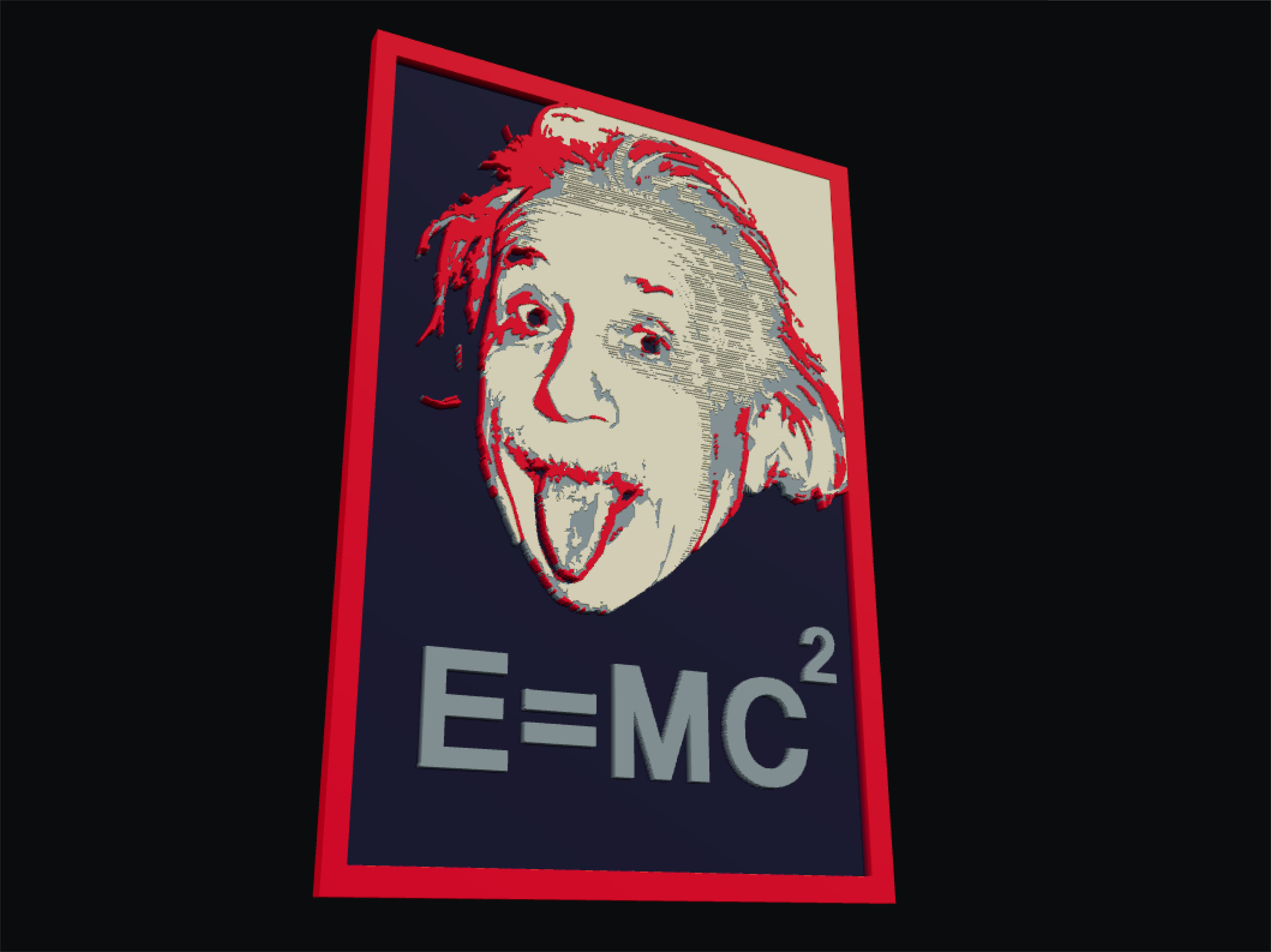Albert Einstein hueforge