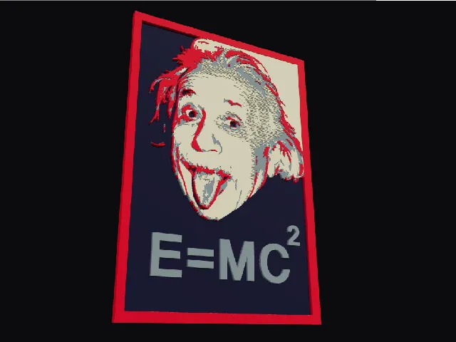 Albert Einstein hueforge