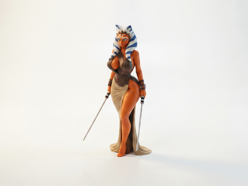 Darkside Ahsoka Figurine Star Wars 3D Printable