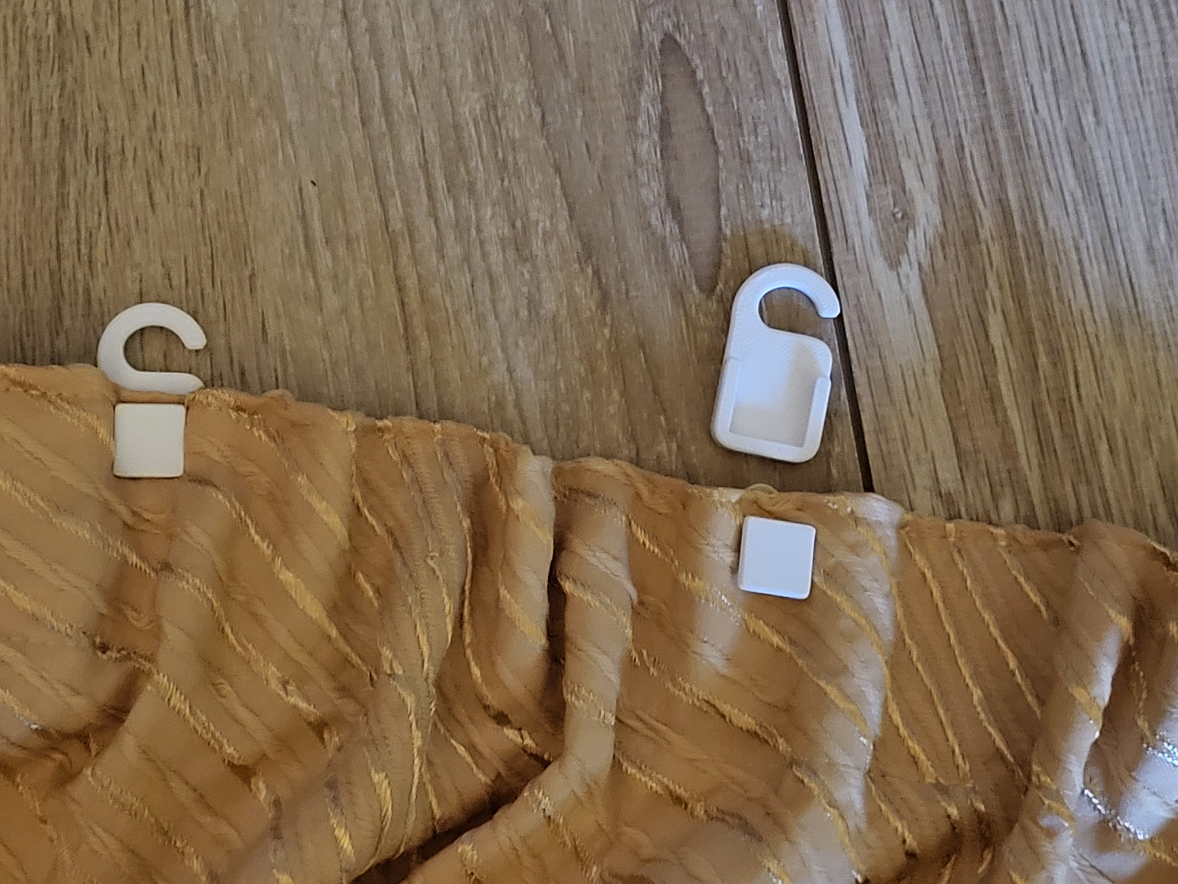 friction fit curtain hooks