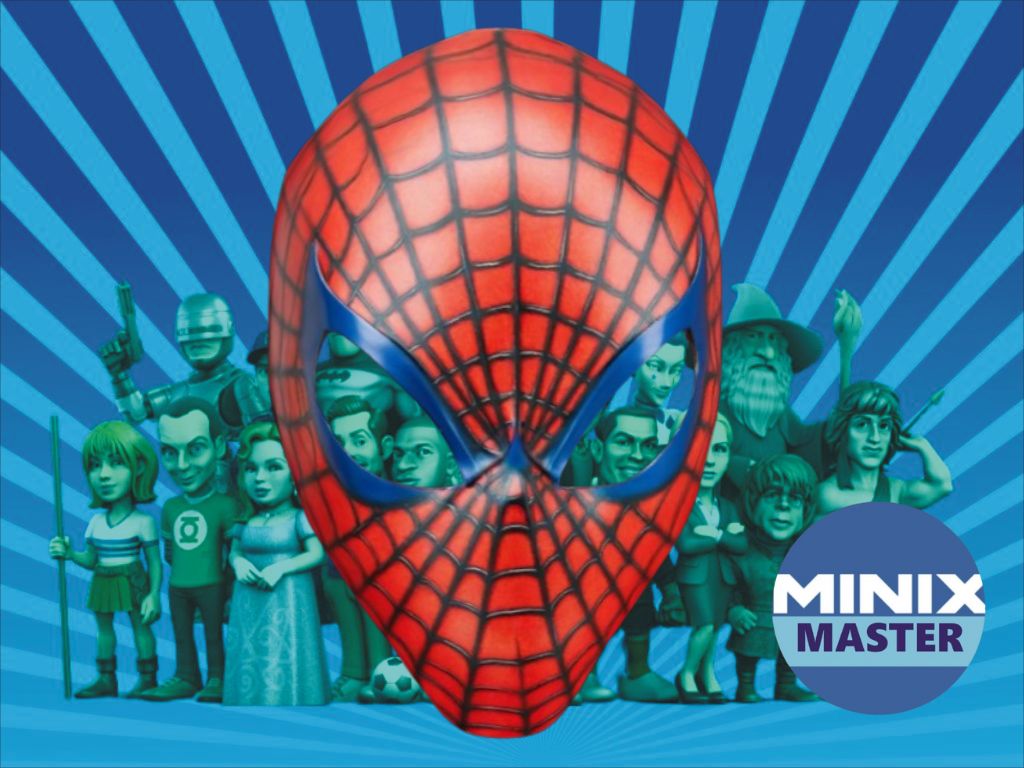 spiderman carnival mask
