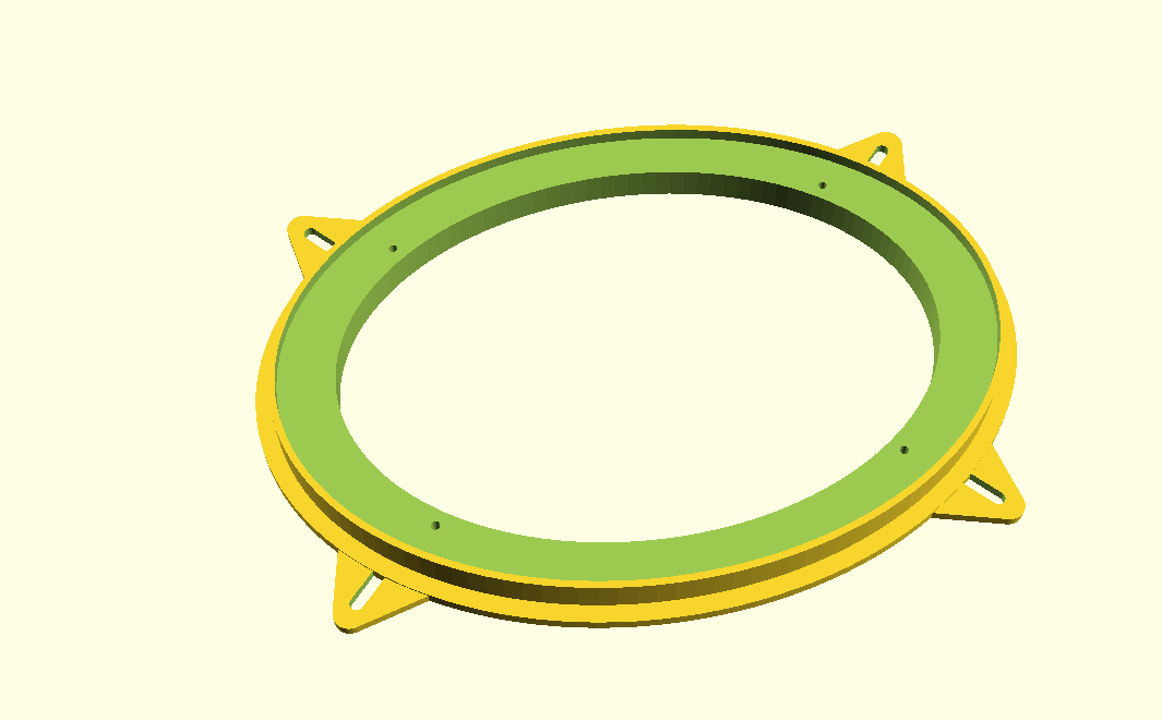 Parametric 6x9 Speaker Spacer