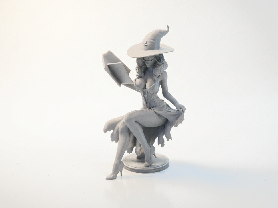 Sat Witch Fantasy Figurine Mythology 3D Printable