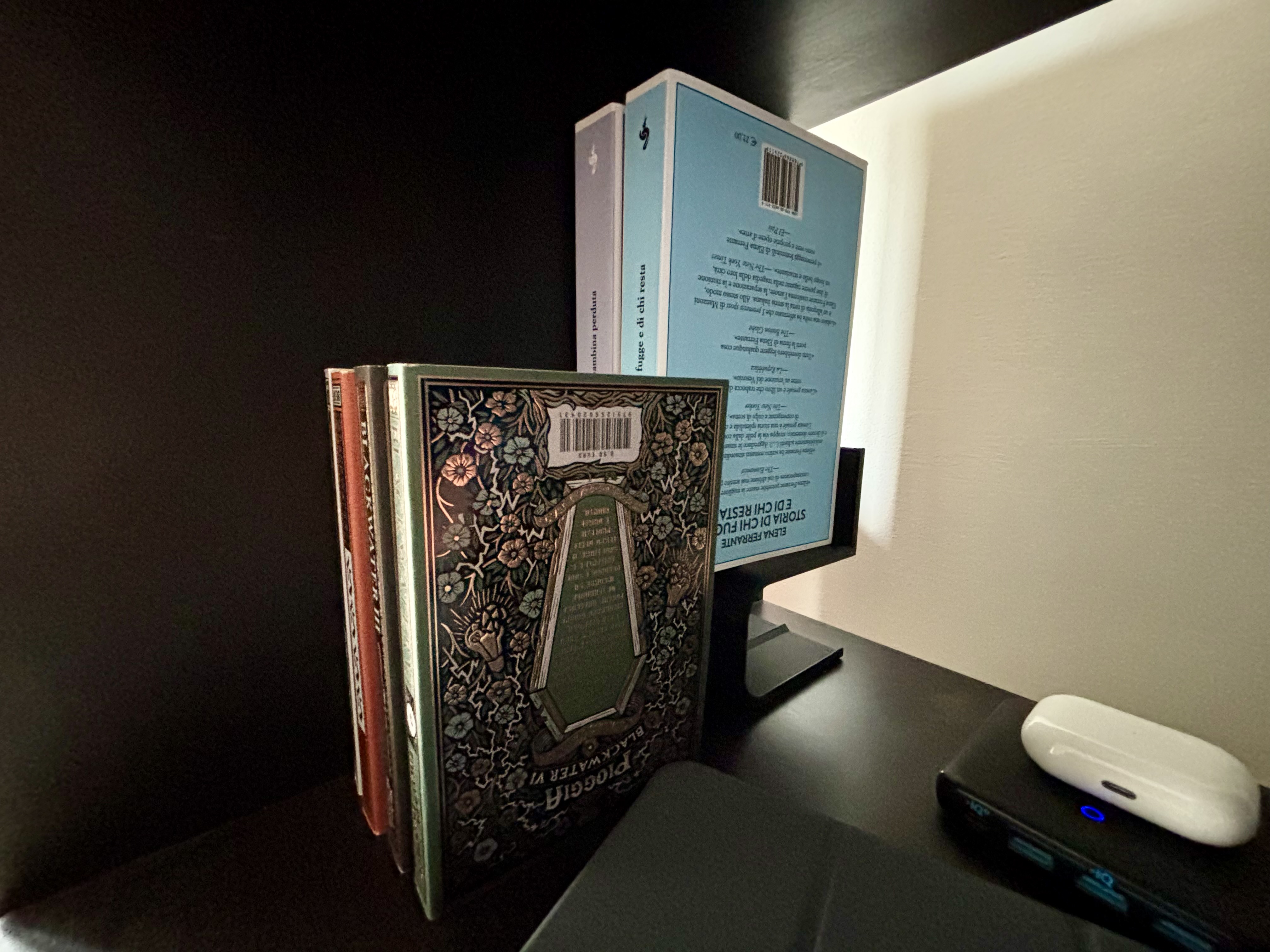 Book Riser – Double-Row Bookshelf Organizer