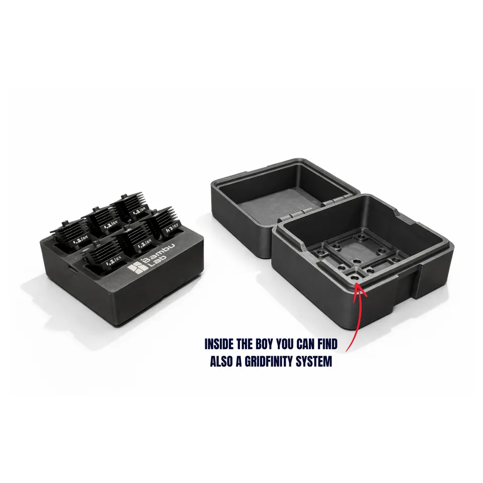 BAMBULAB P2 + H2 SERIES HOTEND BOX / NOZZLE BOX / PRINTER