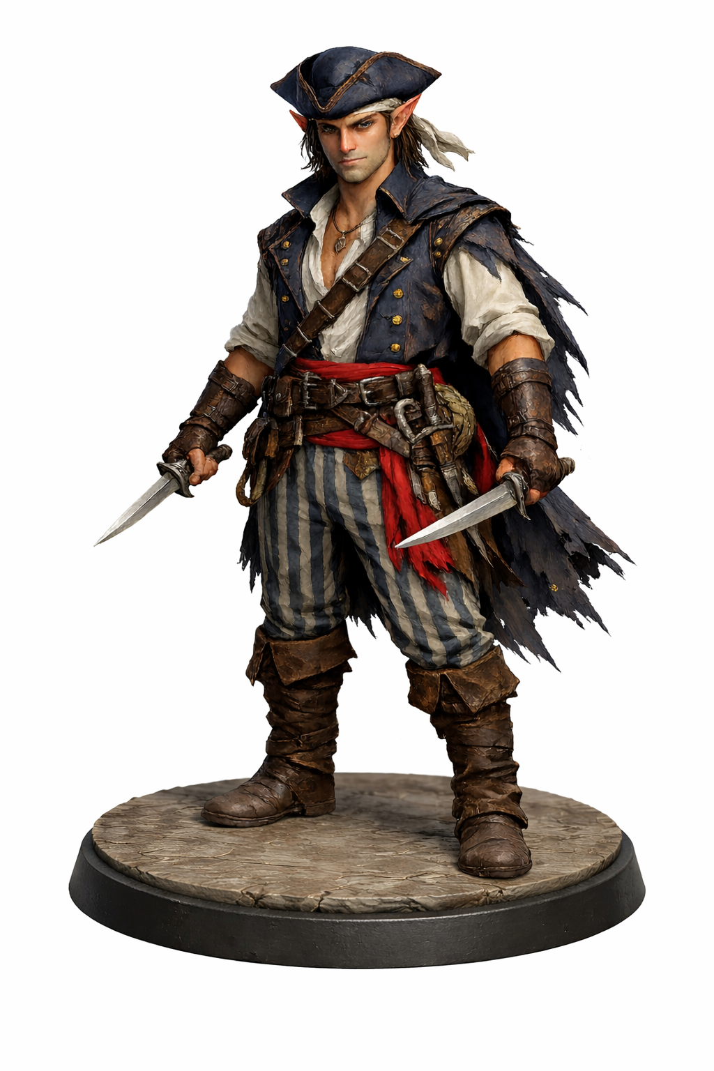 Figurine: Elvish Rouge Sailor