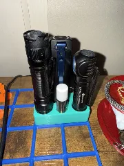 Gridfinity 2x1 flashlight holder
