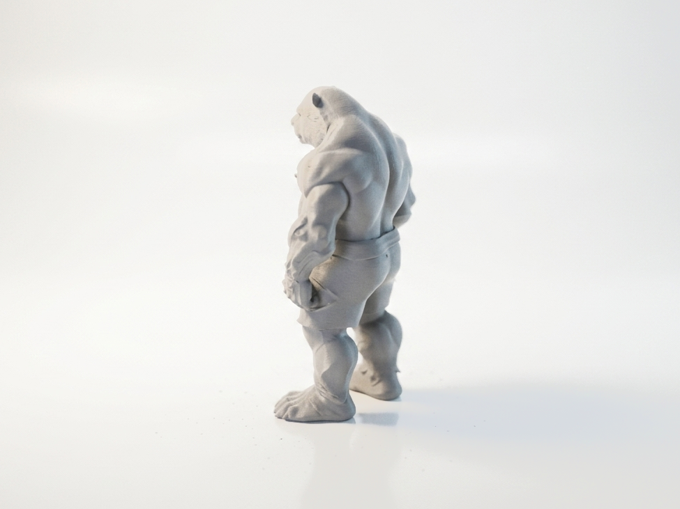 Man Bear Creature Figurine Miscellaneous 3D Printable