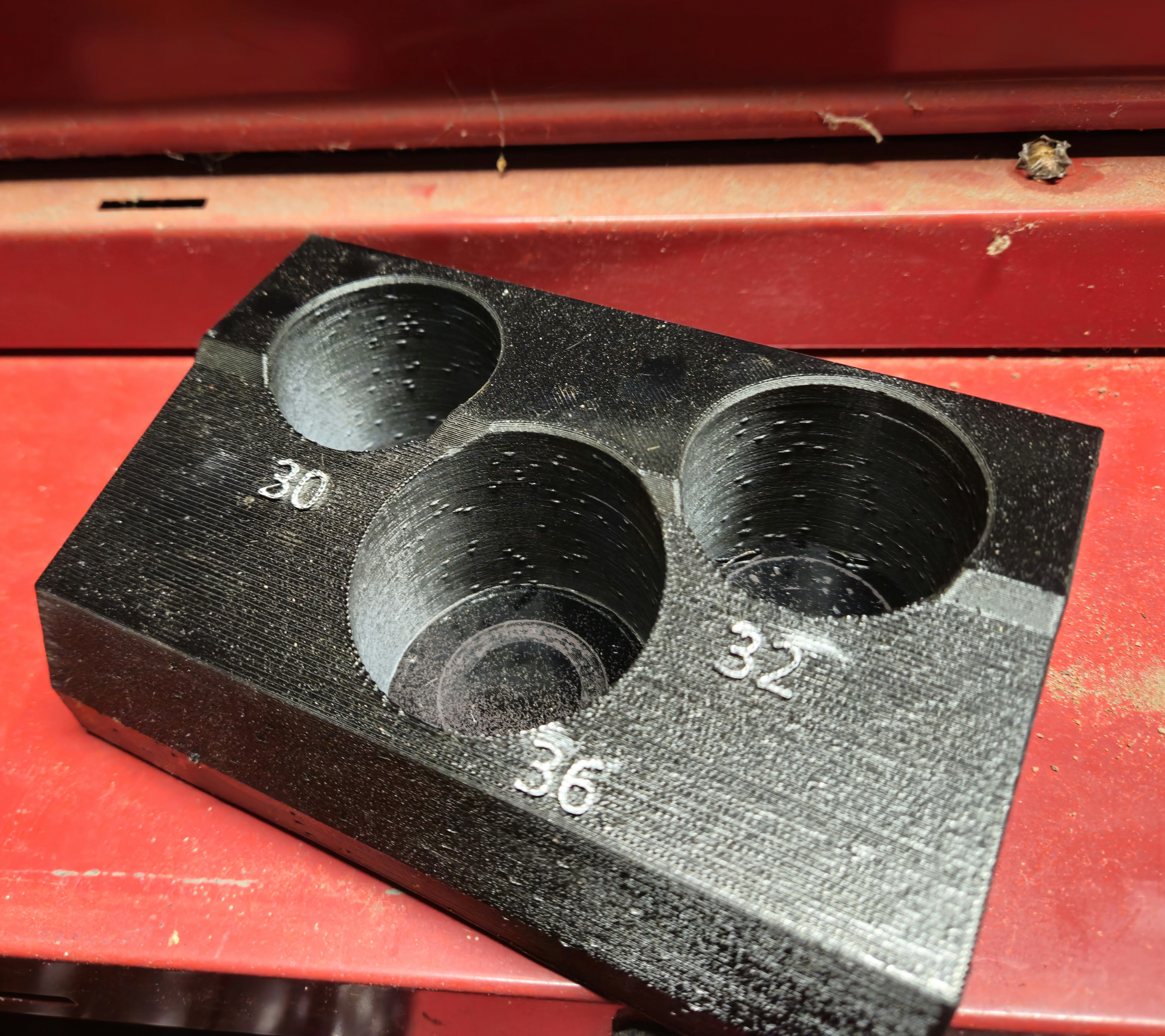 30, 32, 36mm Socket tray for toolbox — miniatura 3