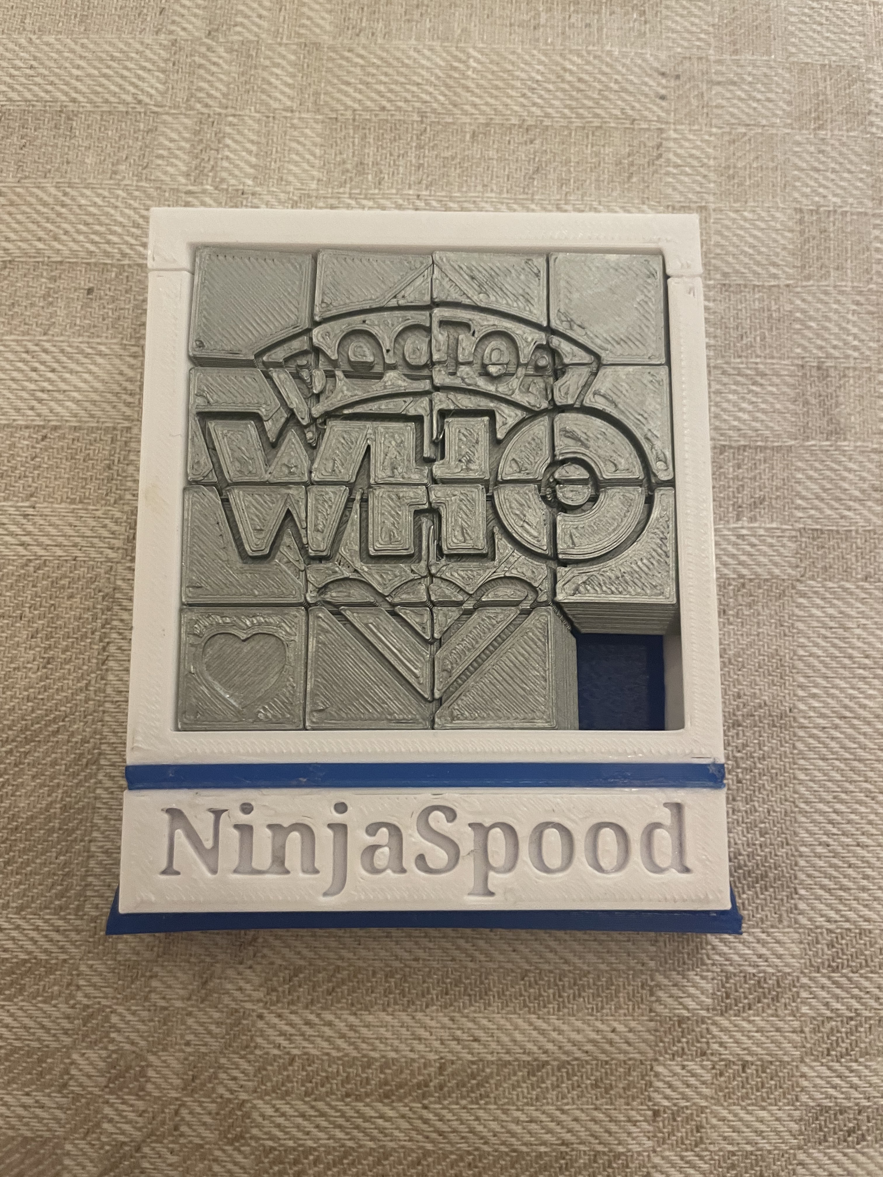 DOCTOR WHO 15 puzzle