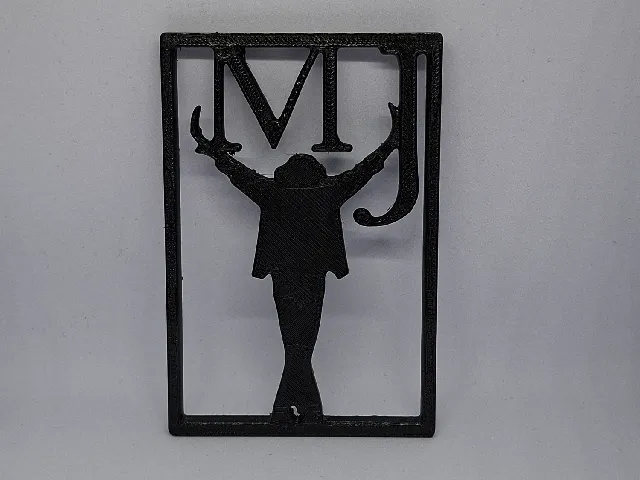 Michael Jackson Hangable Frame