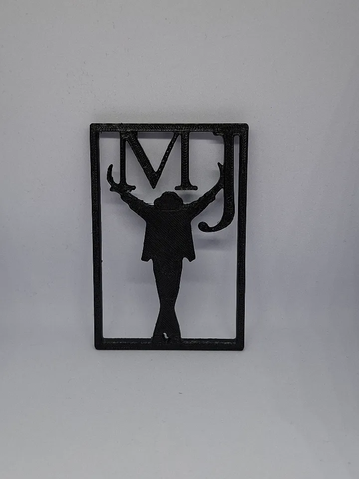 Michael Jackson Hangable Frame by Arkam | Download free STL model