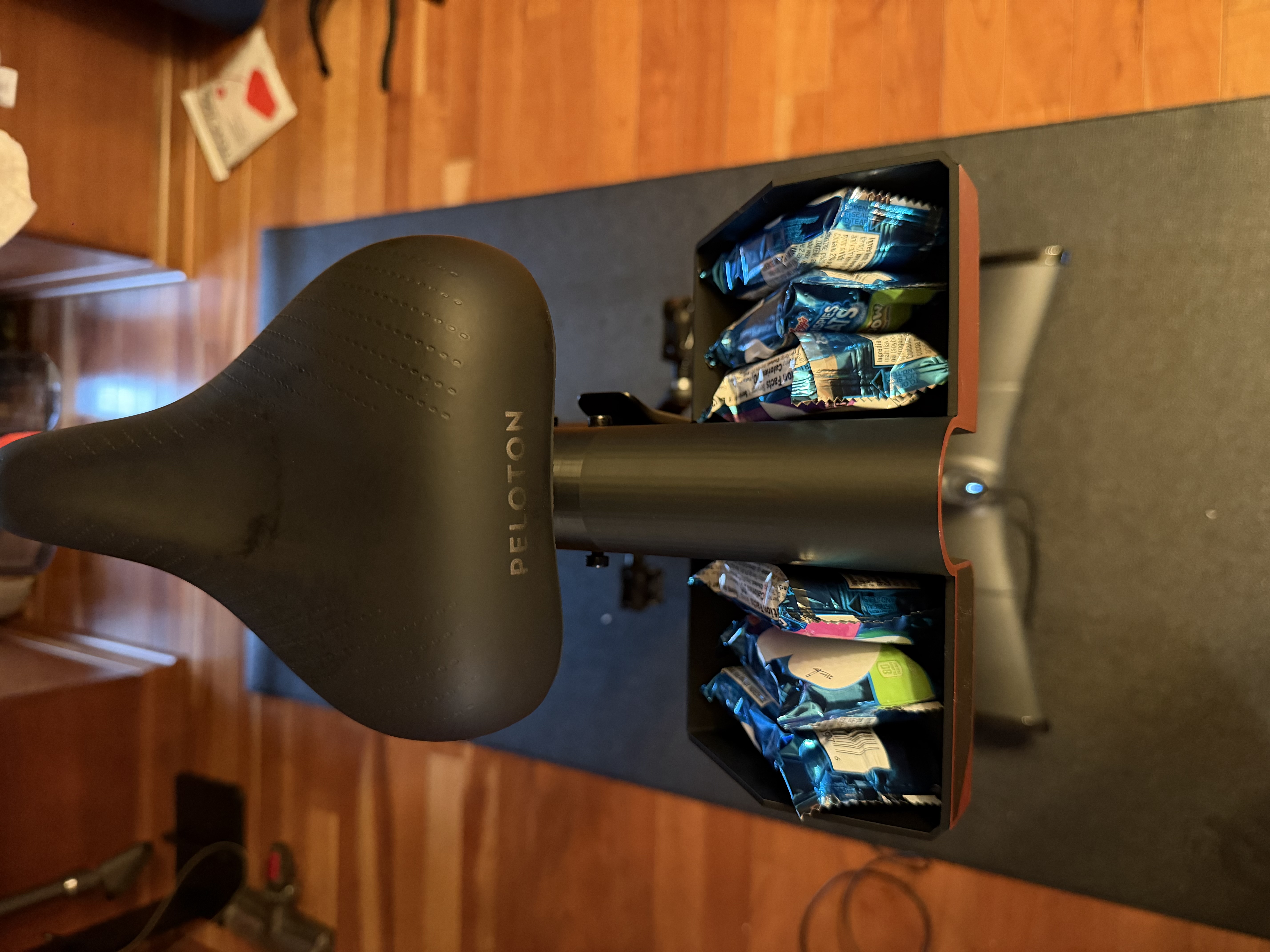 Peloton Bike+ Saddle Snack Bin (Replaces Weight Rack) 3D model