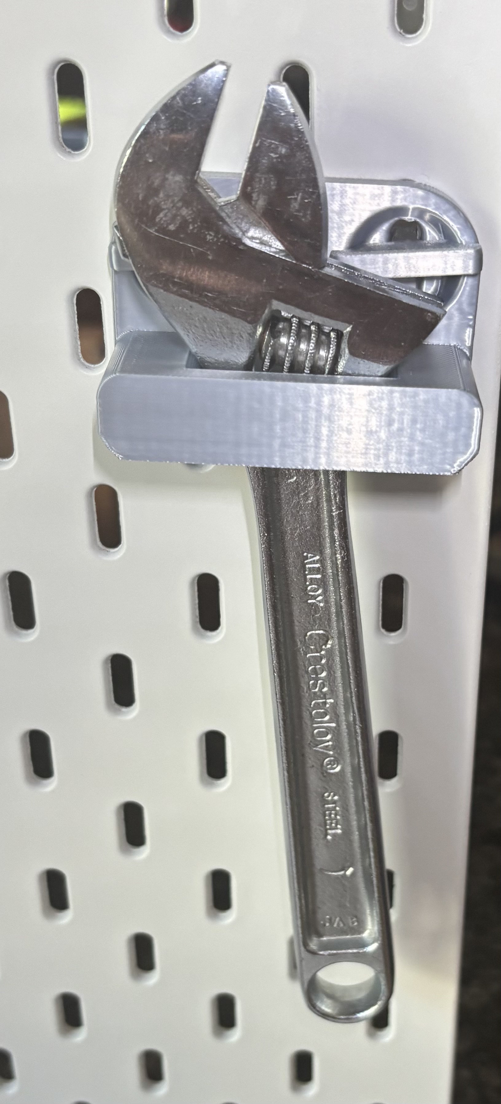 Crescent wrench holder 3D model thumbnail