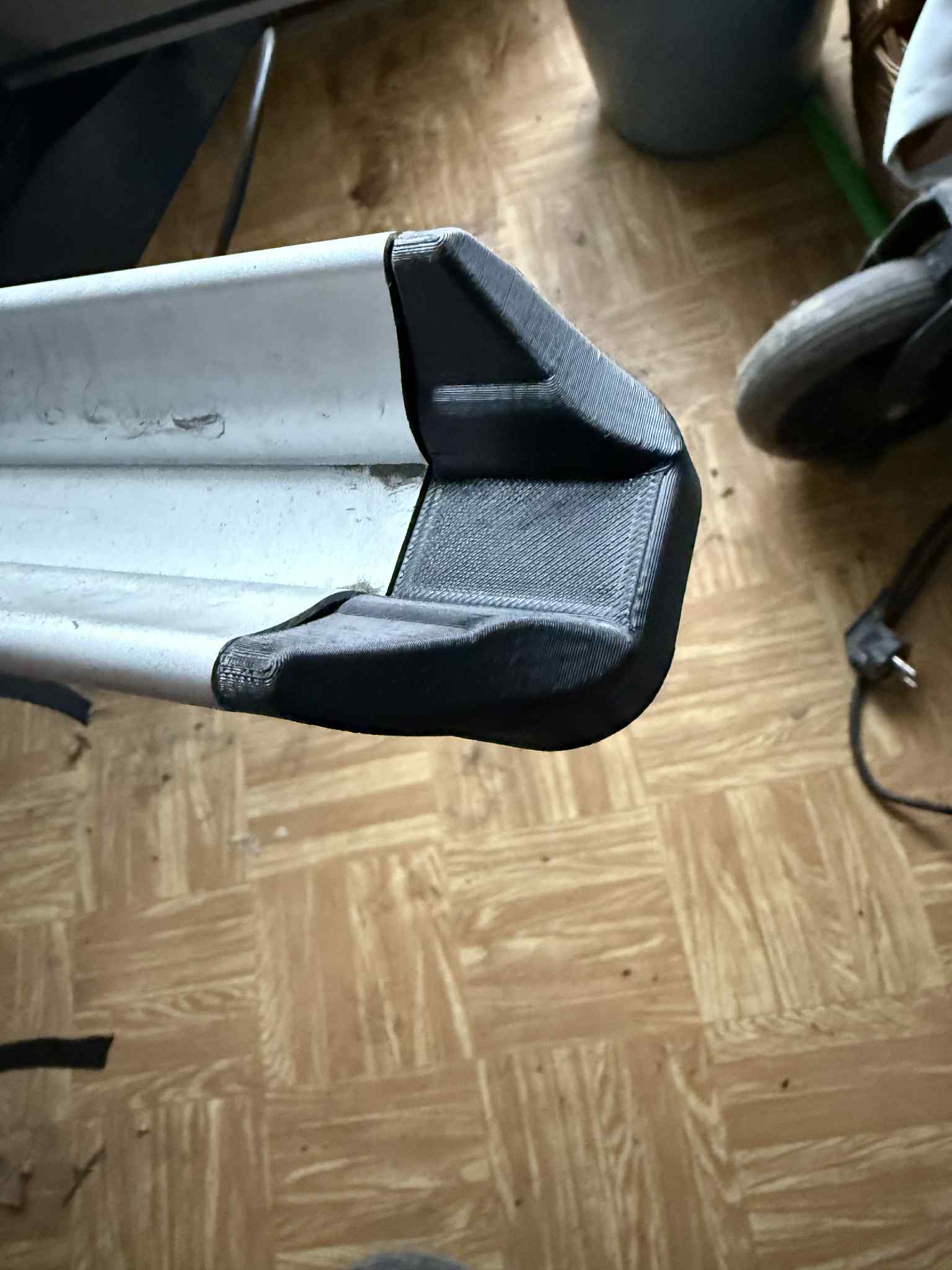 Blanking plug for bike holder behind the car on the towing device