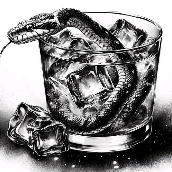 Hueforge Whiskey and Snake
