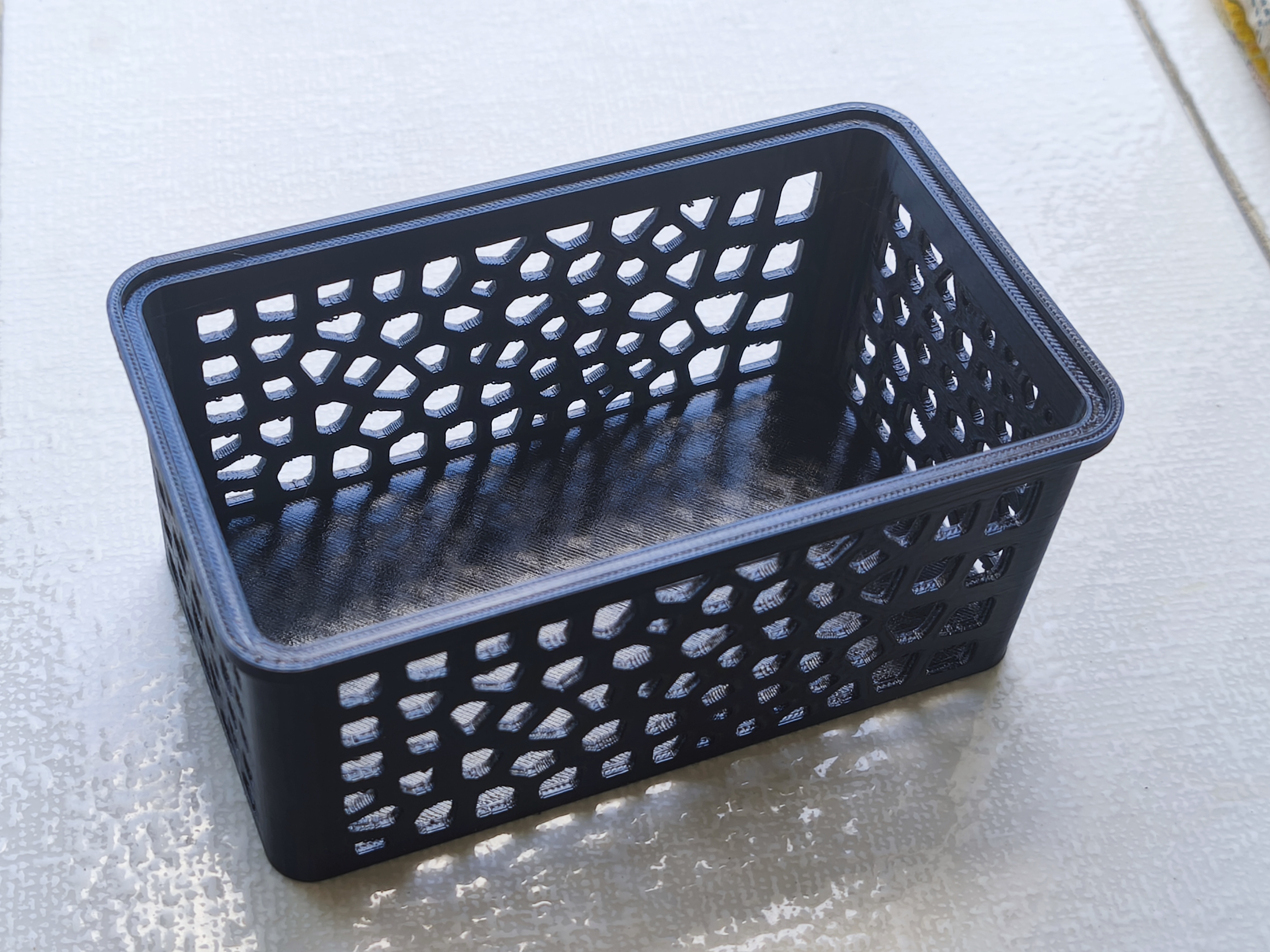 Miniatura 6 do modelo 3D Stackable Voronoi Storage Container