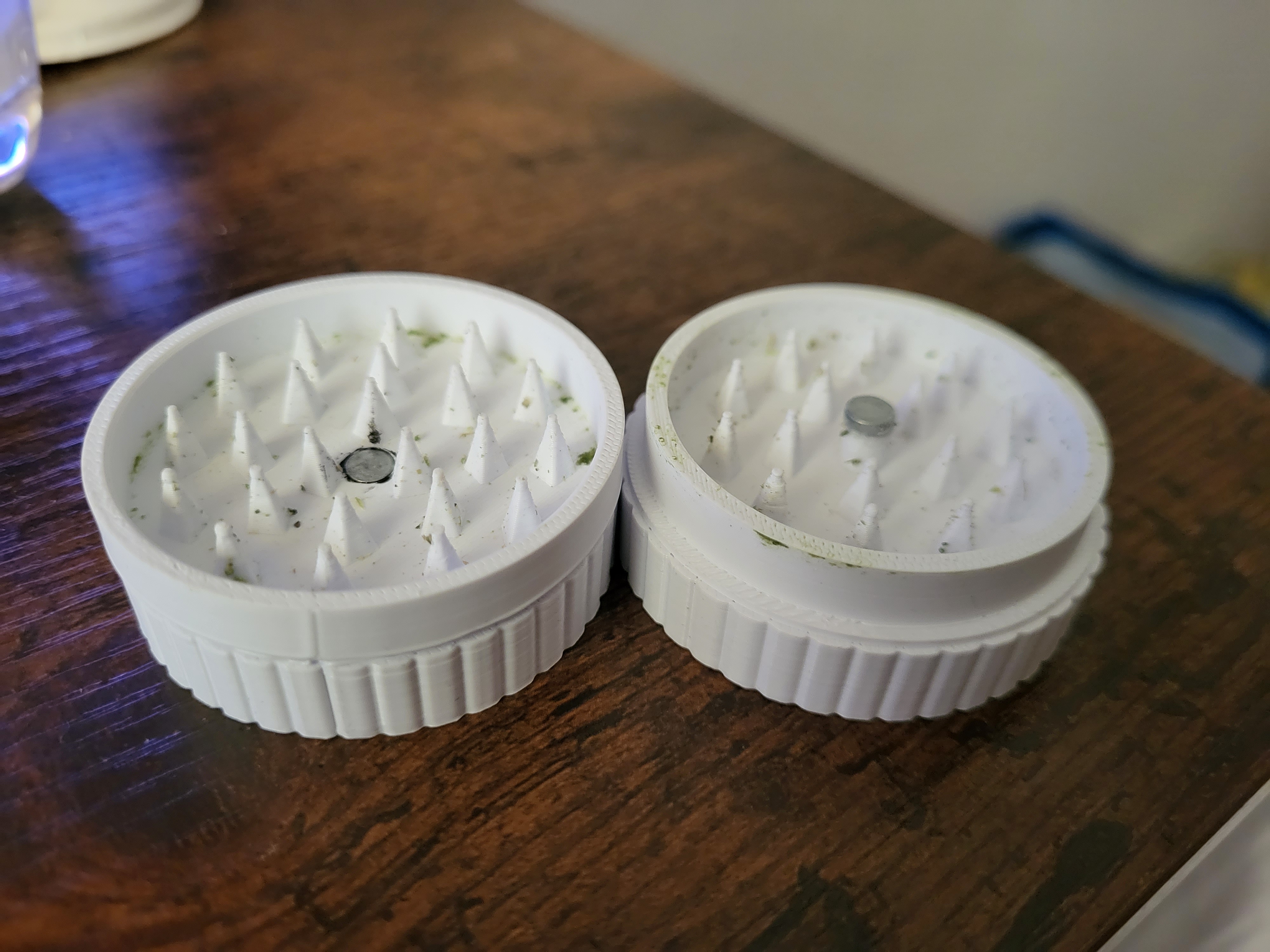 Weed Grinder (with places for magnets)
