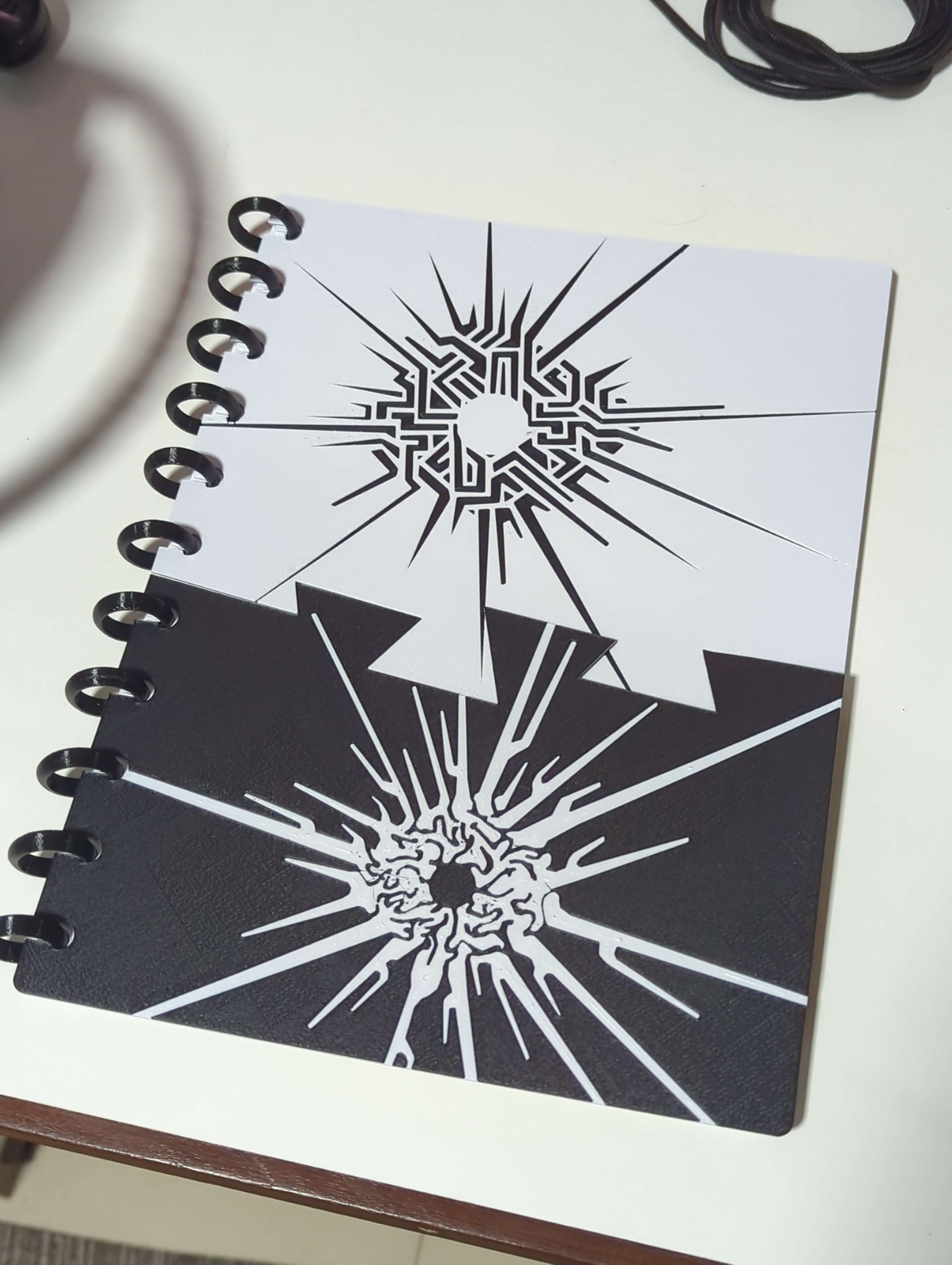 Ringbound notebook set - Outer Wilds themed
