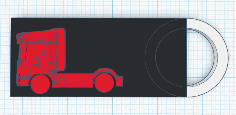 truck (keychain)