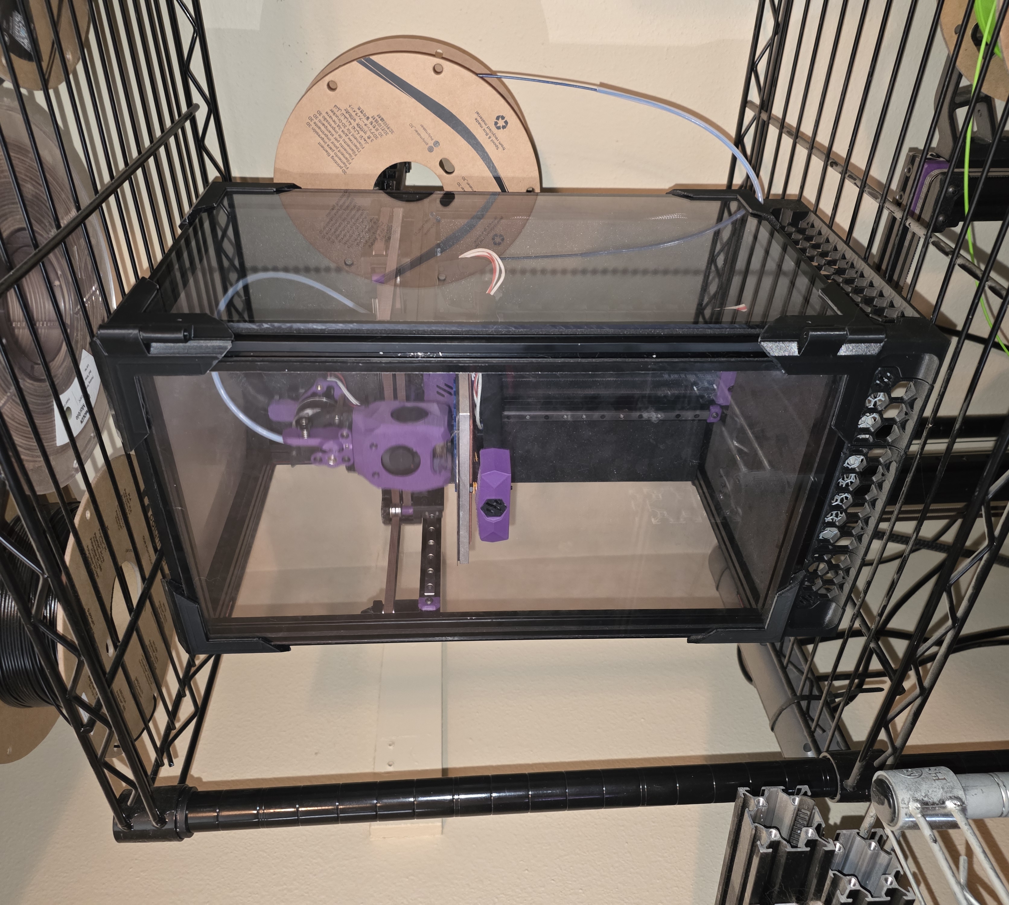 Voron 0.2 Fully Boxed Frame and MGN9C X Carriage