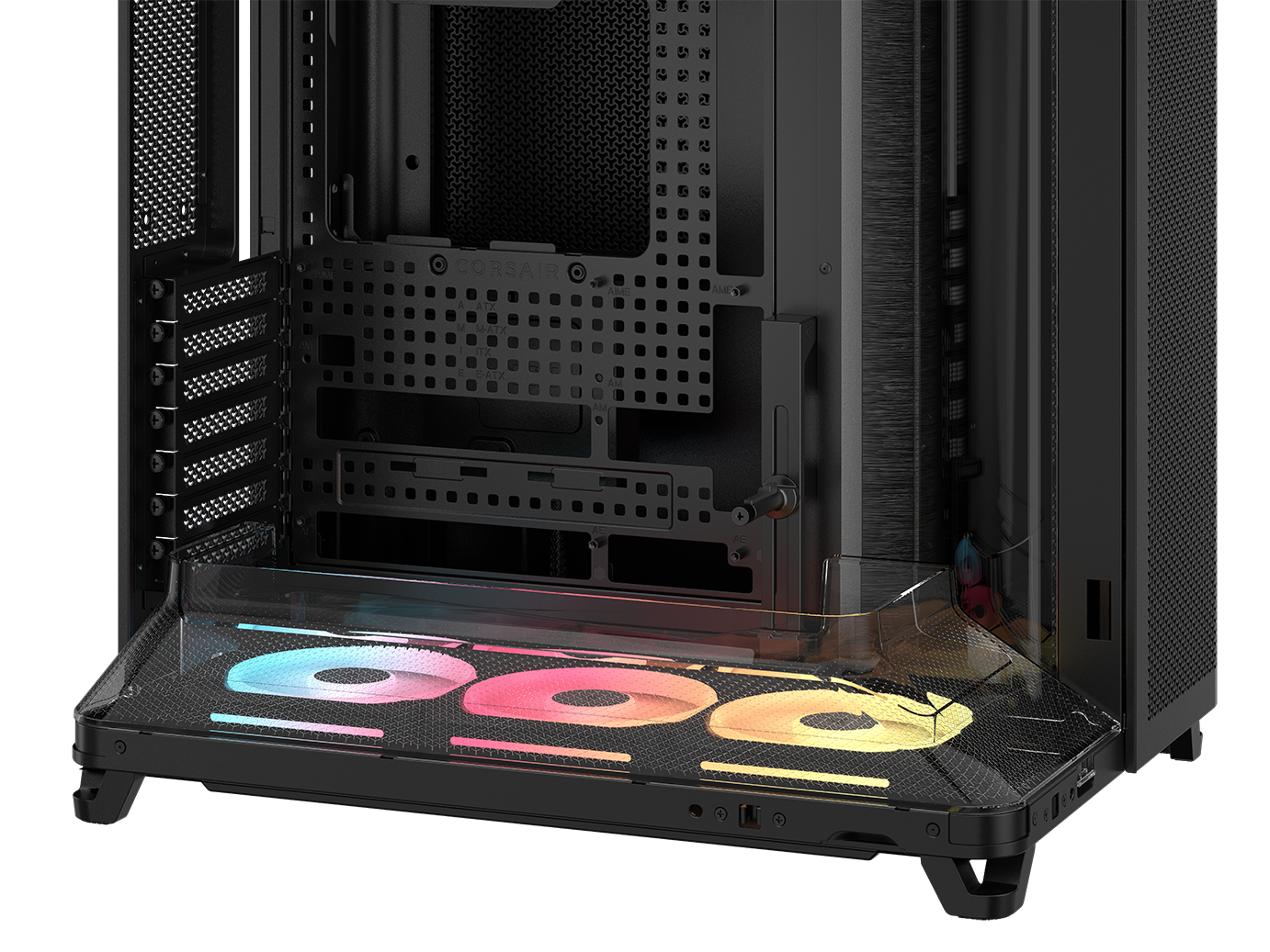 CORSAIR AIR 5400 transparent shrouds