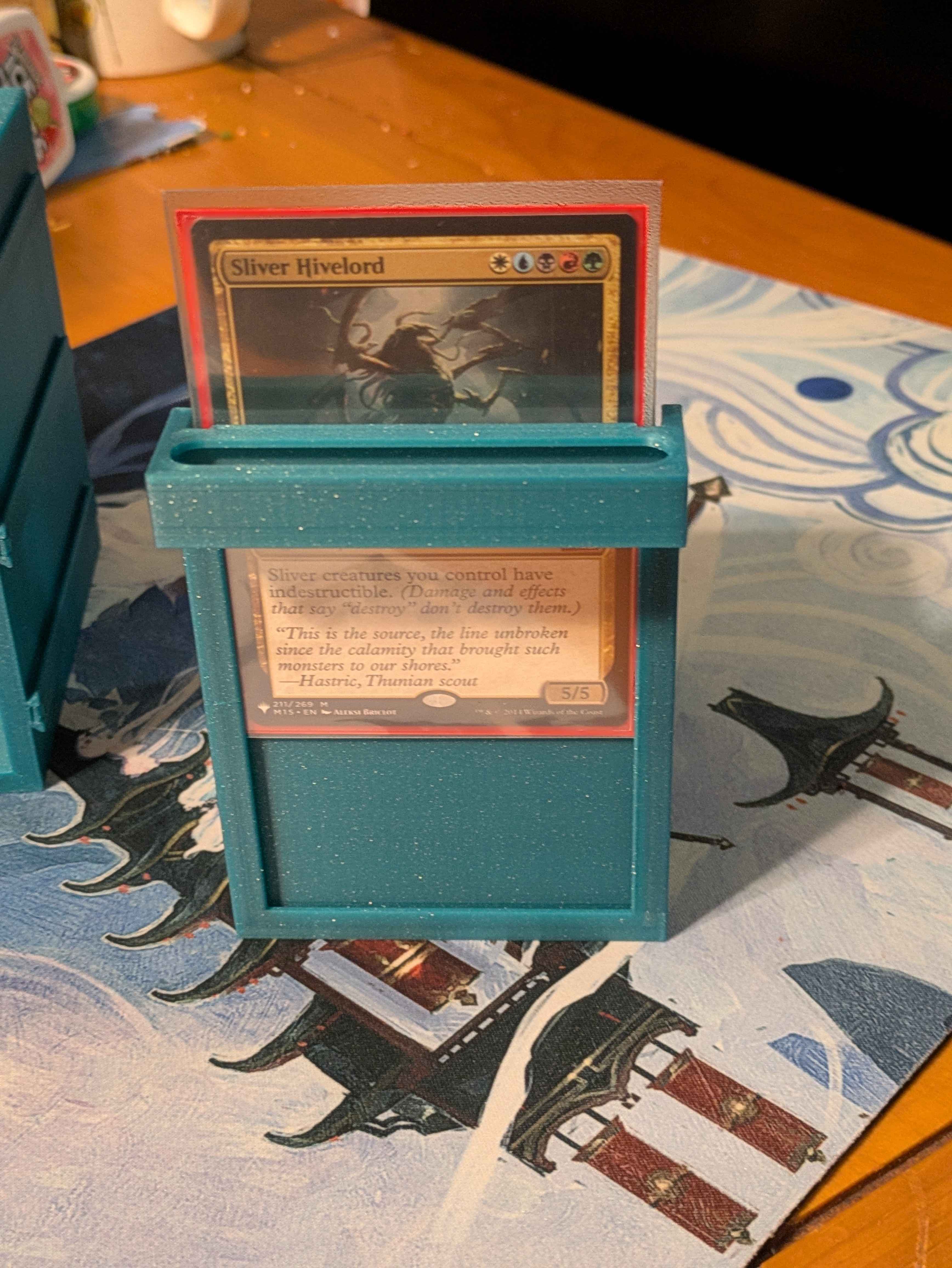 Miniatura 5 do modelo 3D Modular MTG Deck Box System