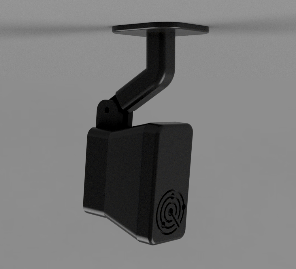Case and mount for LD2450 and ESP32 C3 Super Mini