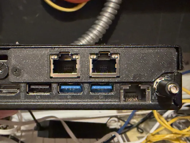 Lenovo Tiny PCIe H!Fiber Gigabit 2 Port NIC Baffle/PCIe Cover