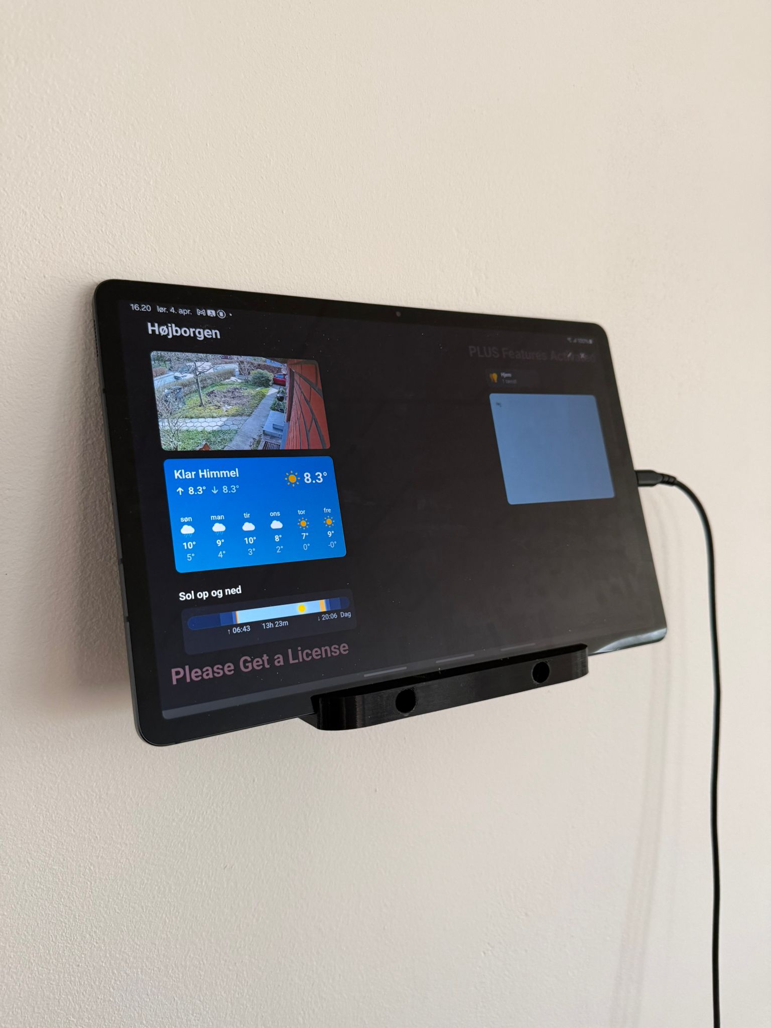 Tablet Wall mount 3D model