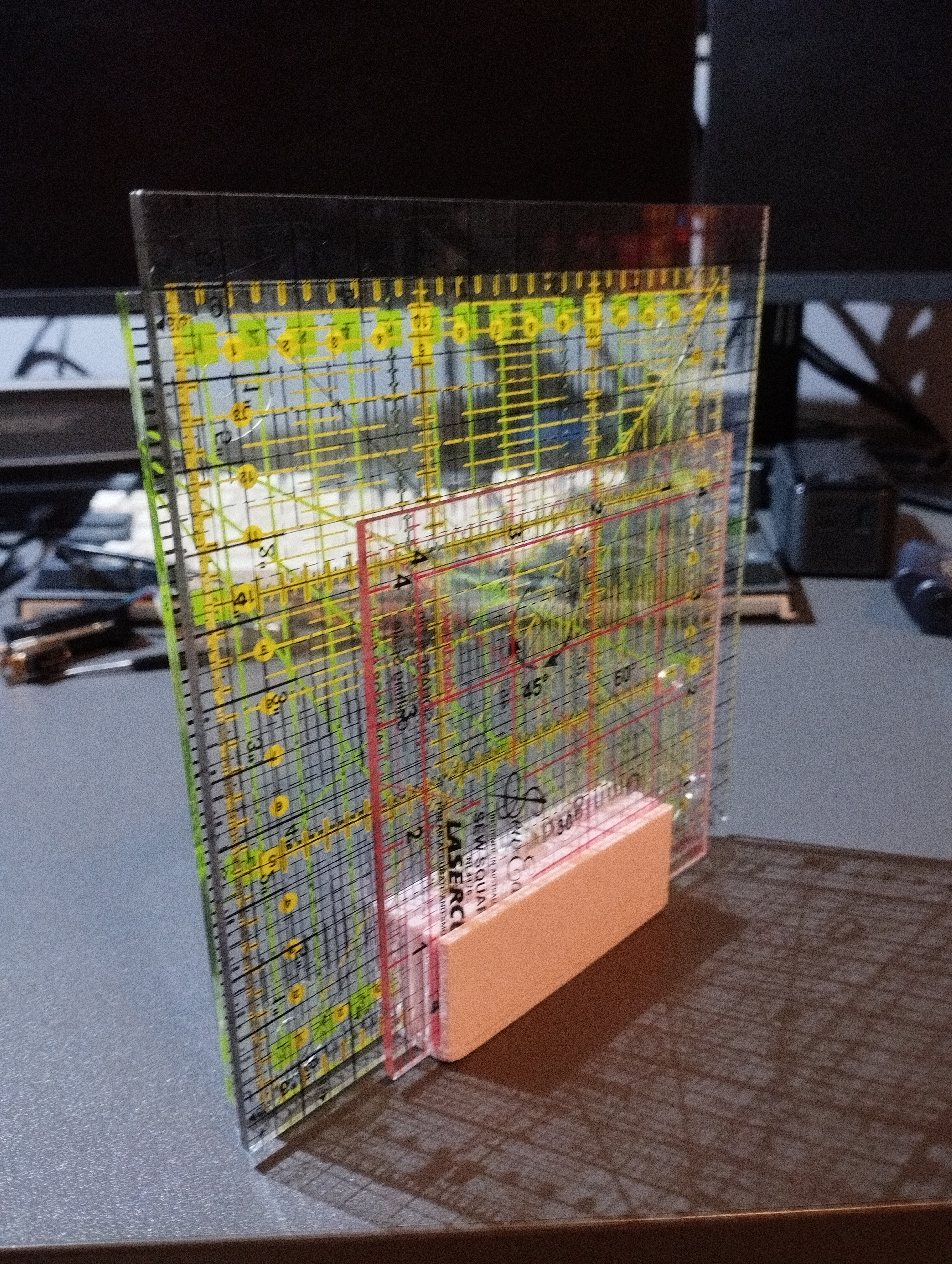 Quilting Ruler Stand