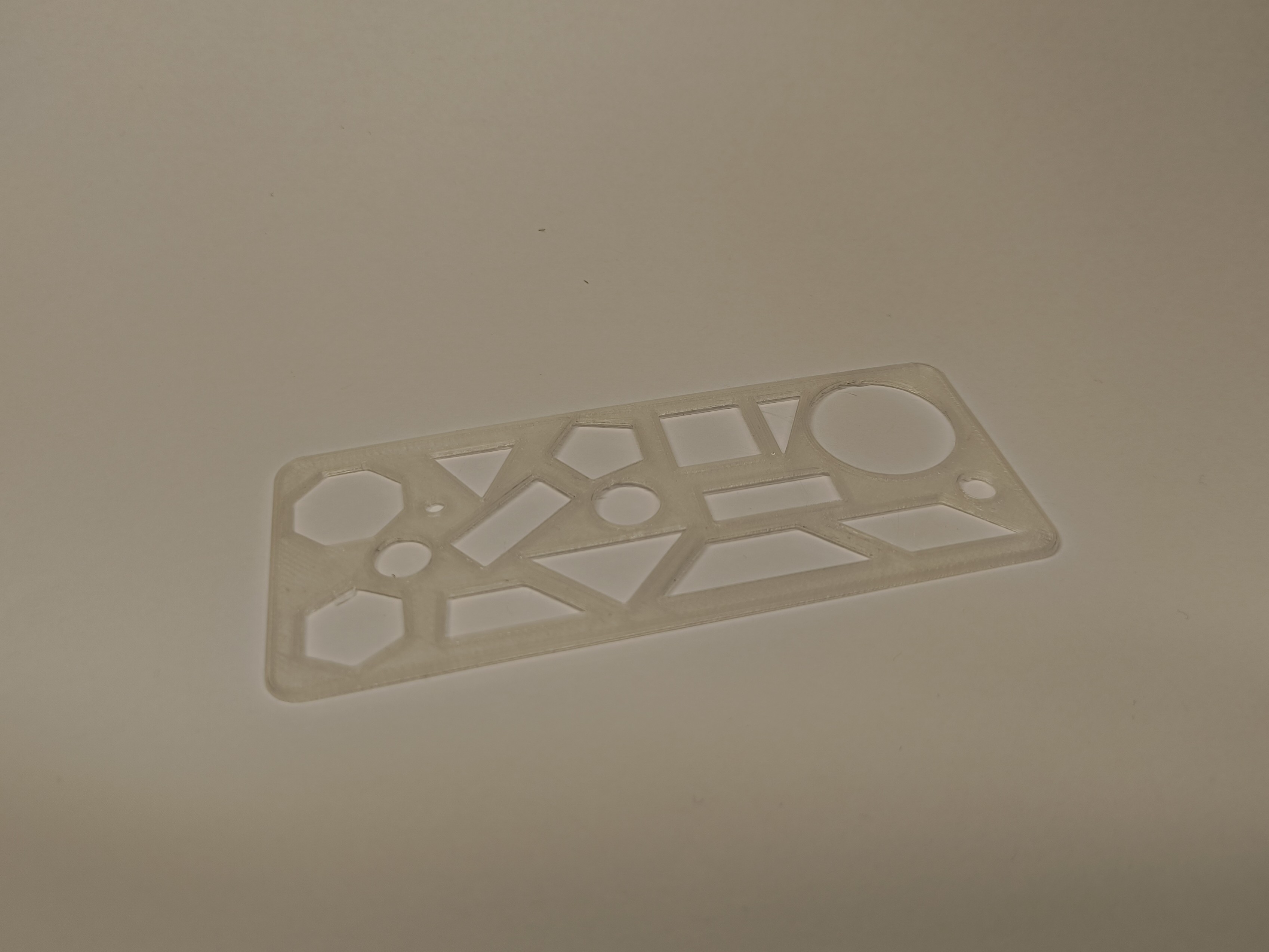 Miniatura 2 do modelo 3D Multi-Shape Drawing Stencil