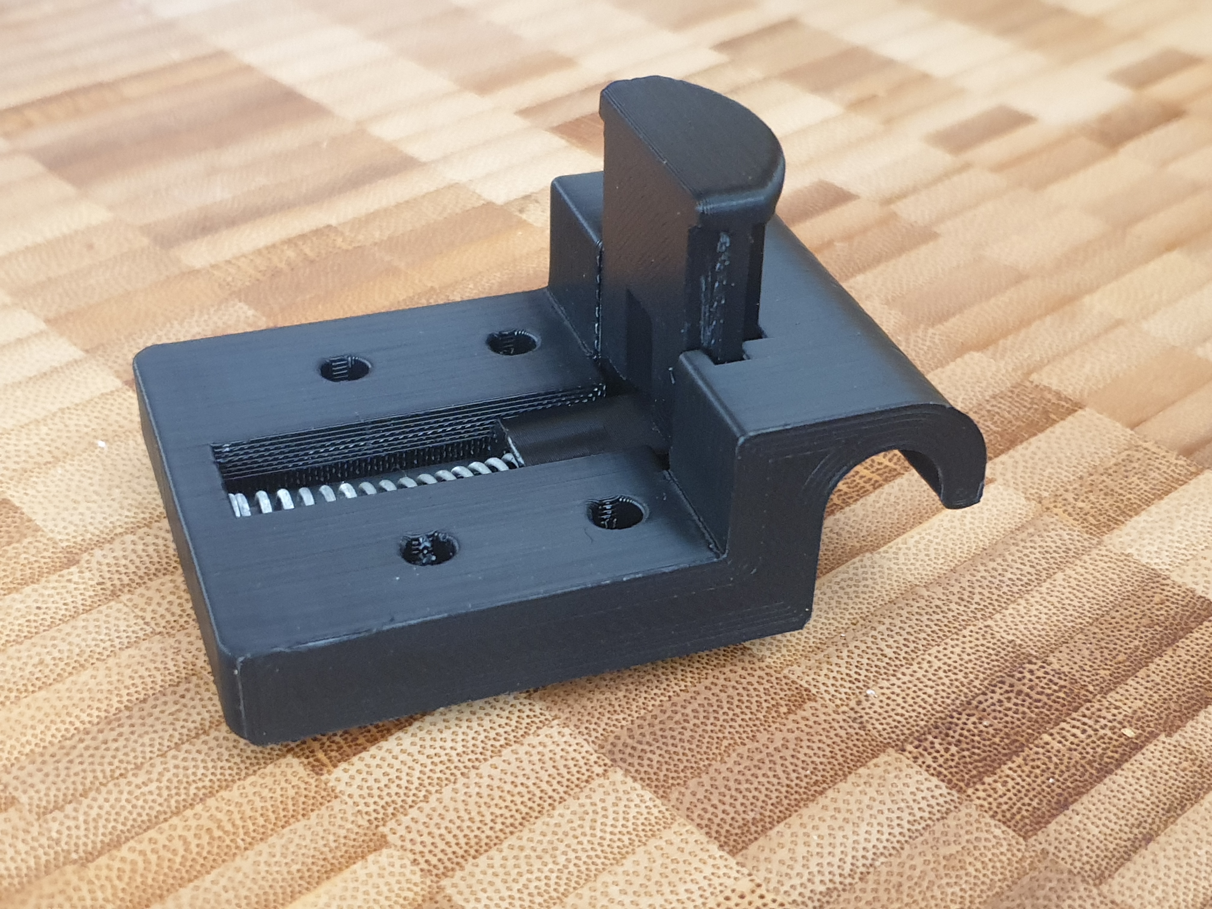 Camper Table Rail Bracket Clamp (Spring Version)
