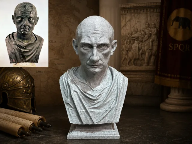 Publius Cornelius Scipio Africanus — Bust