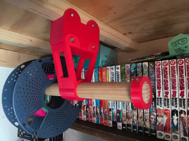 Dual Spool Holder with extension
