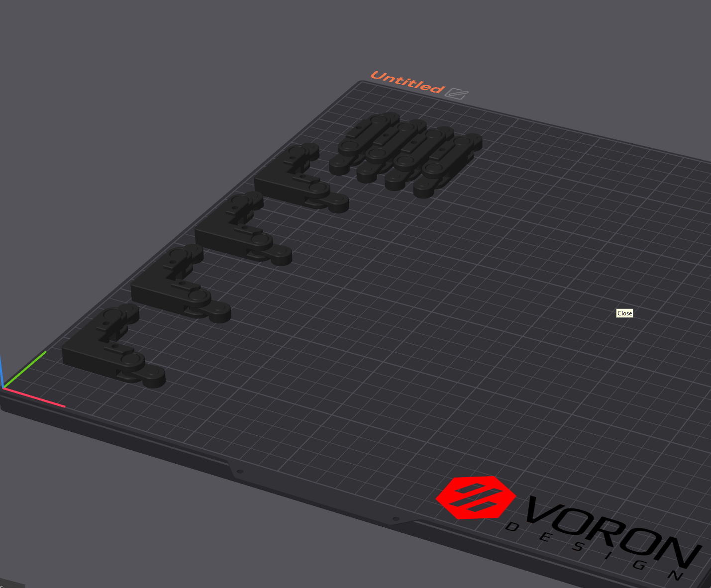 Voron Panel Lock 4mm Loose fit