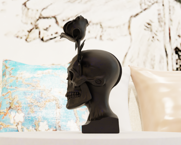 Cracked Rose Skull — miniatura 7