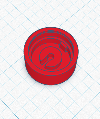 Chopper Spotter knob 3D model