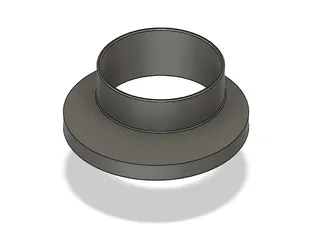 Offset 6 to 4 inch duct connector