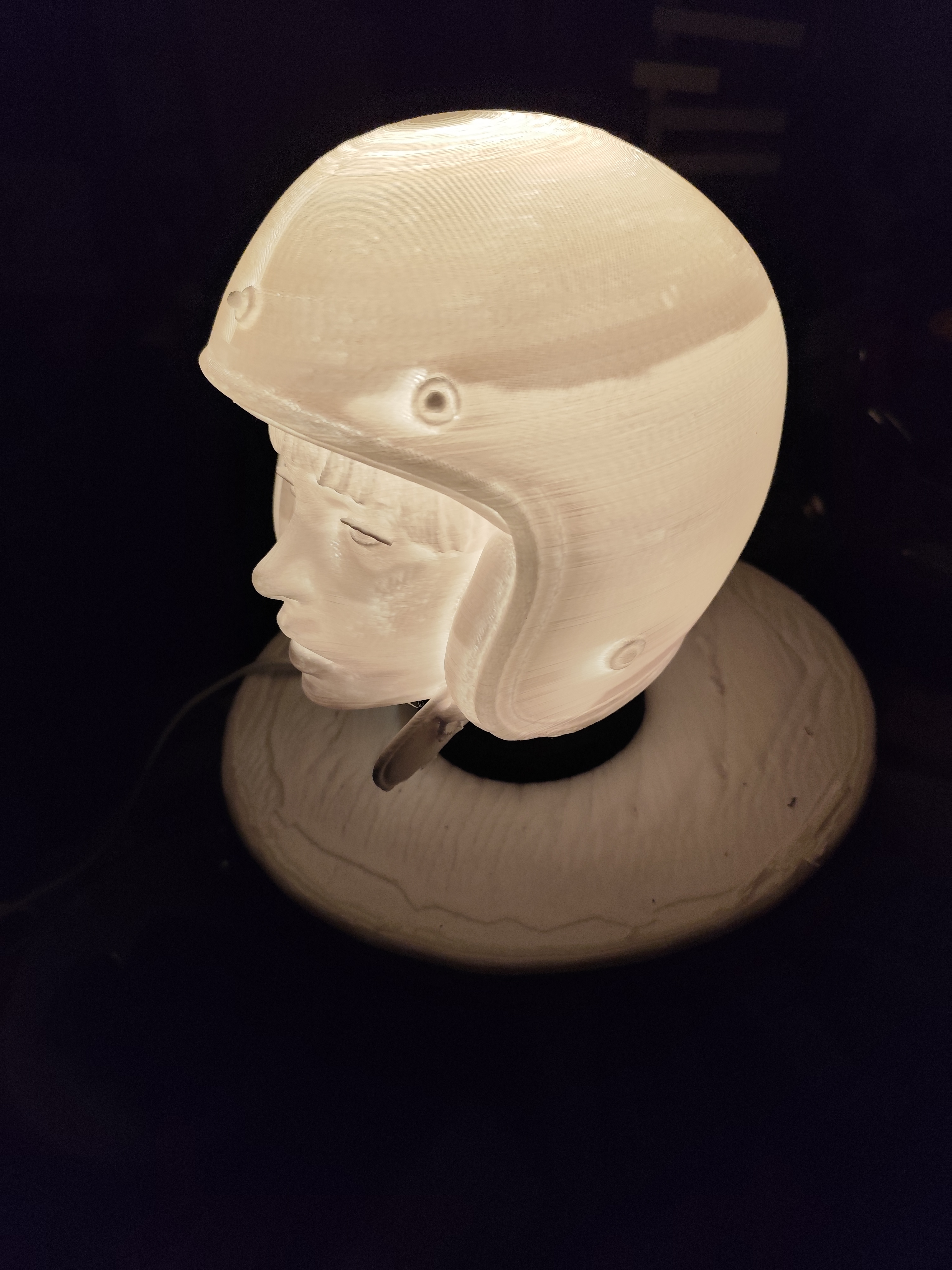 Biker chick bedside lamp — thumbnail 8