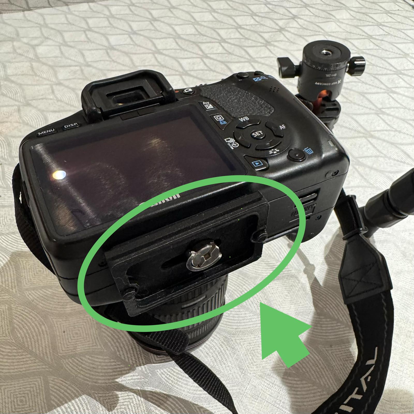 Camera Mount for Tripod 3D model