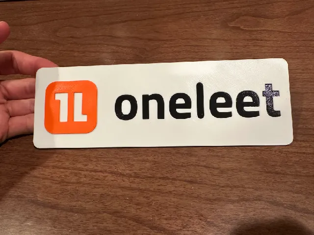 Oneleet sign