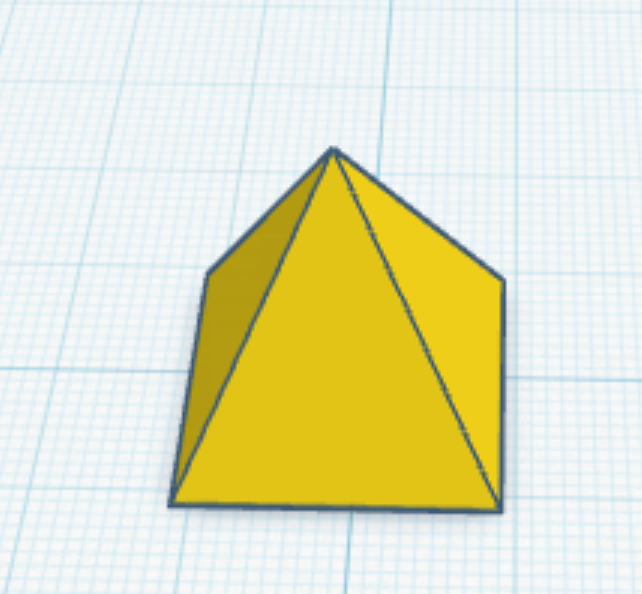 just a triangle