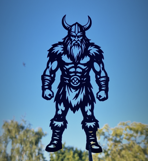 Viking Warrior 2D Wall Art