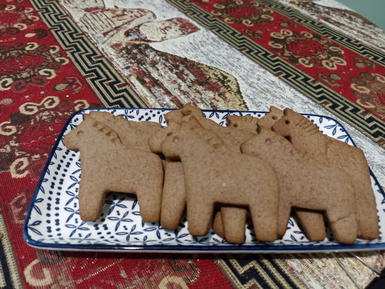 Swedish horse cookie cutter
