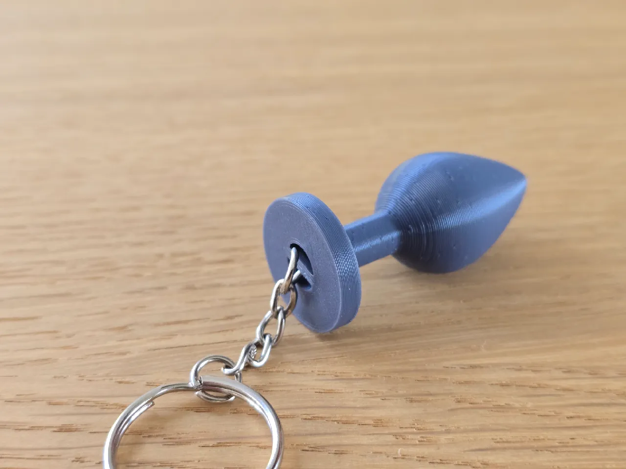 anal plug 3d print Butt Plug Anal Key Chain Schlüsselanhänger Fun by Beo666 | Download free STL  model