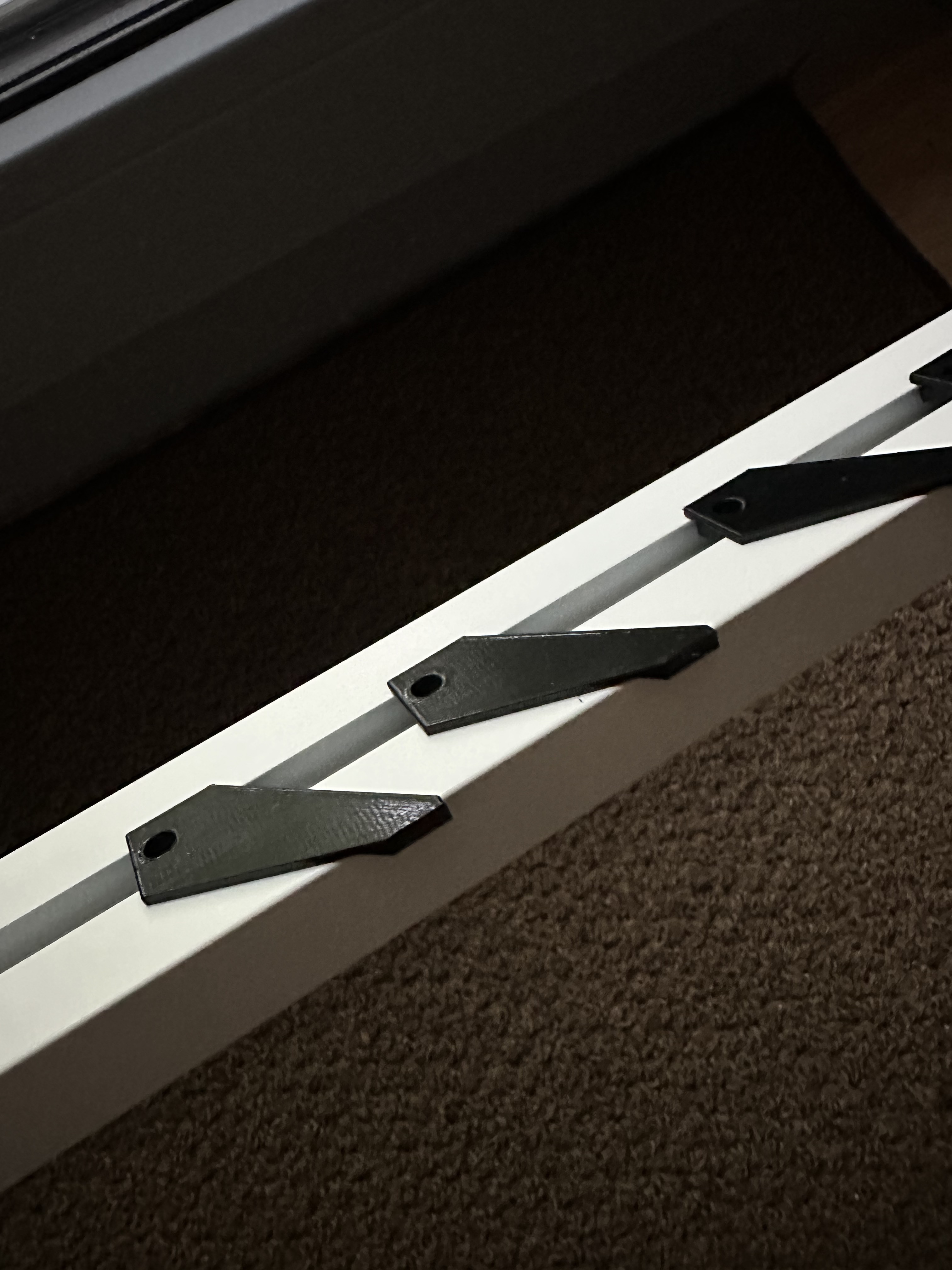 IKEA Vidga Triple Rail Holder